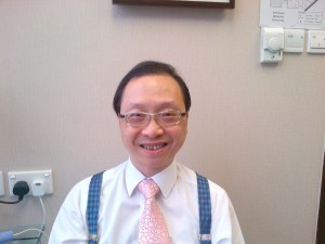 Day 5 view from front after hair washed and blown dry.